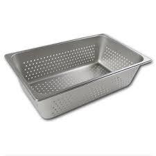 STEAMTABLE PAN FULL SIZE PERFORATED 6"DEEP